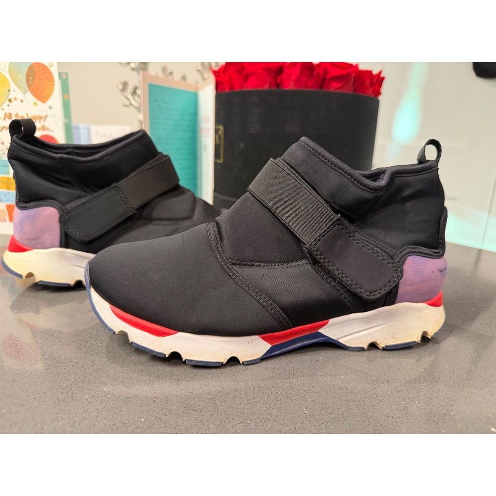 Marni High Top Neoprene Sneaker Womens 37 US 6.5 Designer Luxury Quiet Luxury